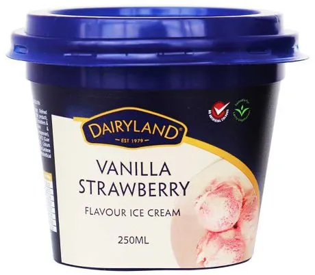 Dairyland Mio Vanilla & Strawberry Ice Cream 80Ml